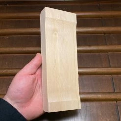 Kimura Dai Wooden Base For Whetstones 195x75mm Sharpening