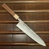 Hitohira TD 210mm Gyuto SLD Nashiji Walnut Handle