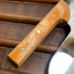 Hitohira Tsubaya Sobakiri 330mm Stainless Pakka Handle