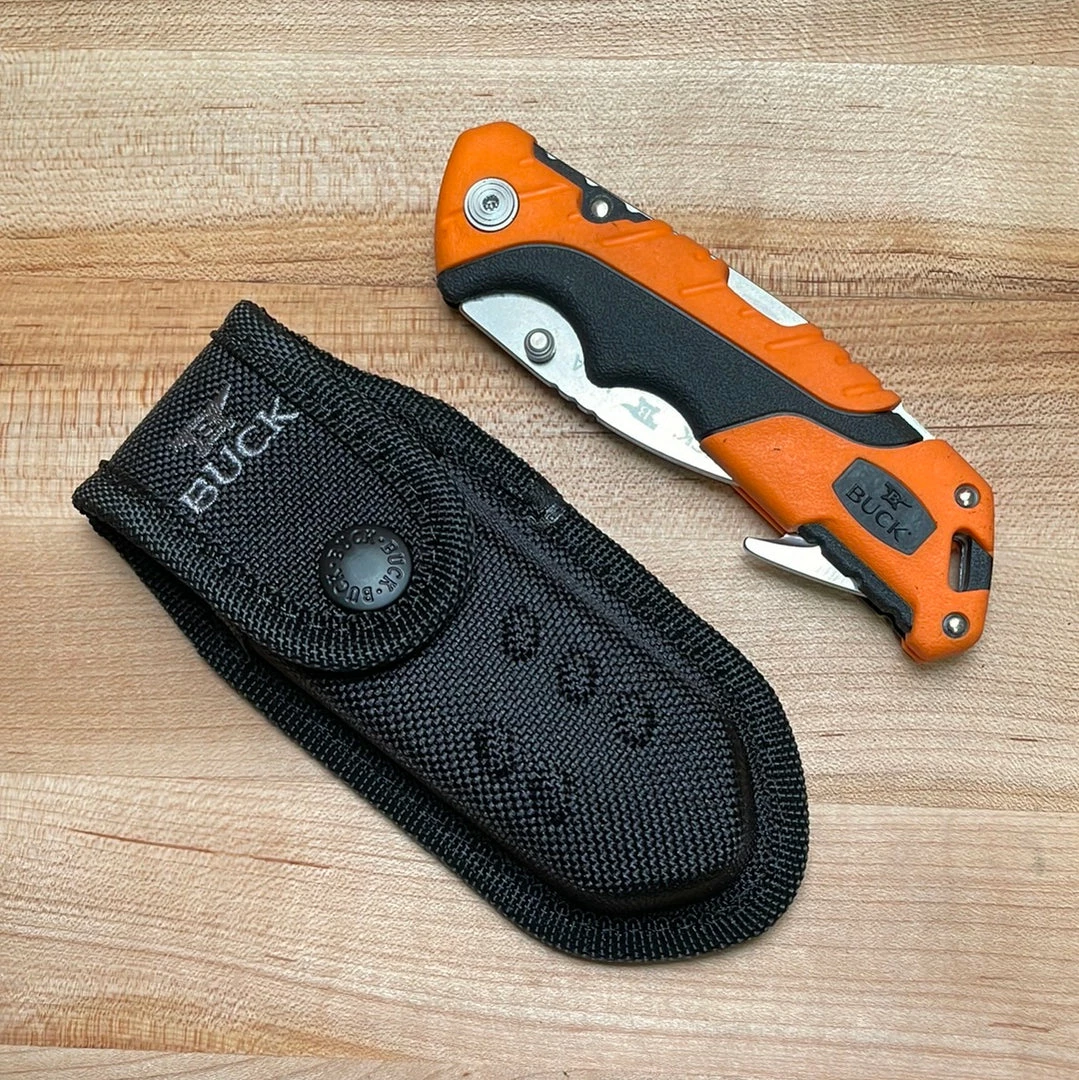 Buck Knives Buck 660 Pursuit Pro Folding W/ Guthook - Orange