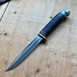 Bernal Cutlery Western 4.25” Bird & Trout Fixed Blade Knife Boulder Colo. L48AGB 1950’s-60’s The Vault