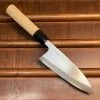 Hitohira Gorobei 135mm Deba Aogami 2 Ho Wood