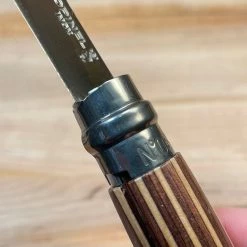 Opinel No.08 Laminated Birch Edition Knives - Brown