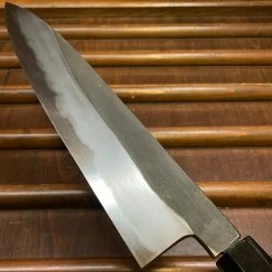 H&K Hatsukokoro Yoake 240mm Gyuto Aogami 1 Kurouchi Wenge Handle
