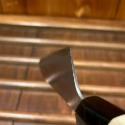 Wakui 210mm Gyuto Stainless Clad Shirogami 2 Migaki Warikomi Ho Octagonal