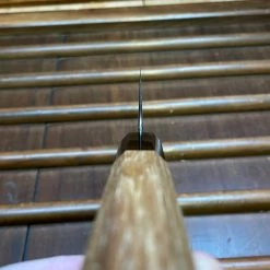 H&K Myojin Naohito 210mm Gyuto SG2 Stainless Kasumi Teak Myojin Riki Sesakusho