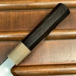 H&K Nakagawa Hamono Nakagawa 240mm Gyuto Aogami 1 Damascus Ebony Blond