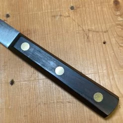 Bernal Cutlery Used Vintage Cattauraugus 7.75” Carving Knife Carbon Steel & Rosewood Little Valley NY C1900-1920