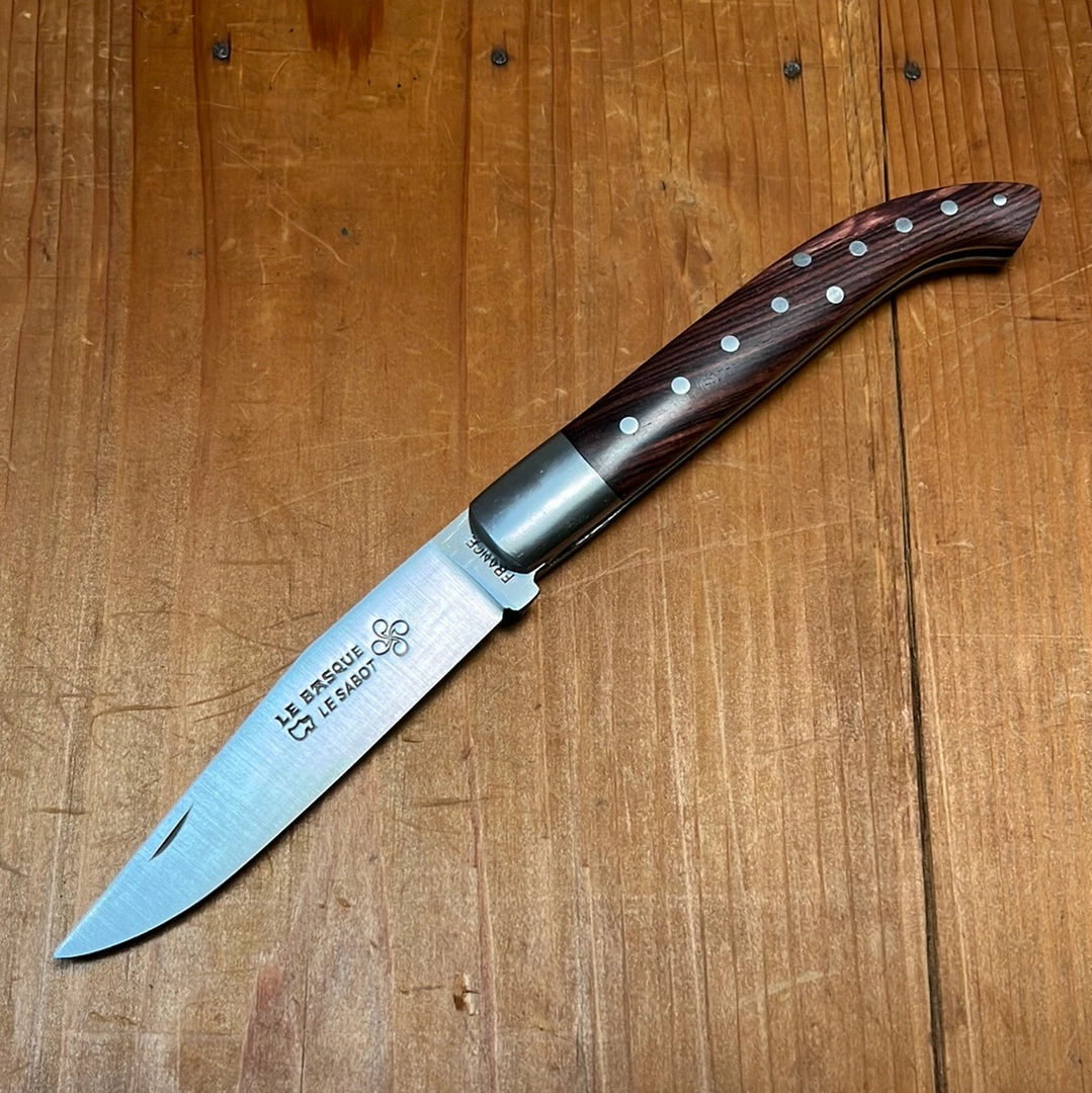 Au Sabot 12cm Le Basque Violet Wood Stainless