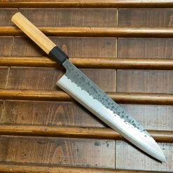 Konosuke Sanjo 'YS' 240mm Wa Gyuto Semi Stainless Khii Enju W/ Saya - On Order