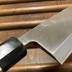 Hitohira Kikuchiyo Manzo 180mm Deba Aogami 2 Ho Wood W/ Saya