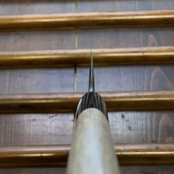 Nakajo Tsukasa Hinoura 150mm Petty San Mai Nashiji Kurouchi Shirogami 2 Ho Wood Handle The Vault