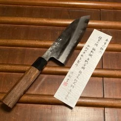 Hitohira Jiro 165mm Wa Santoku Tsuchime Shirogami 1 Taipei Tagayasan Handle
