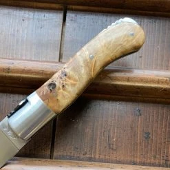 Fontenille Pataud 'Laguiole Gentleman' 10.5cm - Stabilized Poplar Burl Lockback