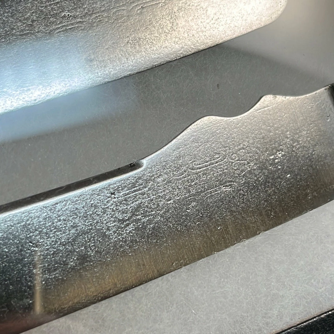 Vintage Antique American Tableware Meridan & Unmarked Pewter & Bone In Shadow Box 19th C