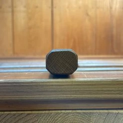 Fukui Hado Sumi 135mm Ko-Bunka Shirogami #2 Kurouchi Finish - Burnt Oak