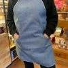 Millie | Lottie - Alice Apron In Chambray Aprons | Towels