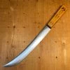 Bernal Cutlery A J Jordan 10" Butcher Scimitar Double Shear Steel Boxwood Is 1871-1926 Slicer