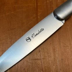 Au Sabot 13cm Corsican Vendetta Stainless Pocket Knife Cow Bone Scrimshaw