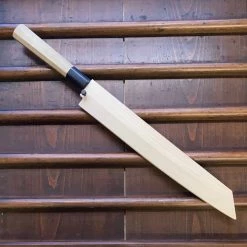 Sakai Kikumori 'Kikuzuki Kasumi' 270mm Kiritsuke Yanagi - Shirogami 2 - W/ Saya