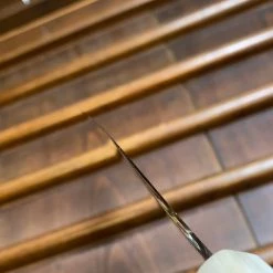 Hitohira Togashi Yohei 240mm Gyuto Aogami 2 Mizu Honyaki Taihei Ebony W Saya