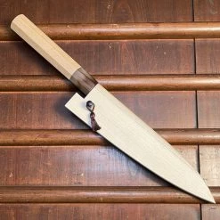 Konosuke Madei ‘Sumiiro’ 150mm Petty SLD Kurouchi Nashiji - By Nihei W/ Saya