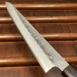 Hitohira Futana S3 240mm Sujihiki Ginsanko Nashiji Cherry Wood