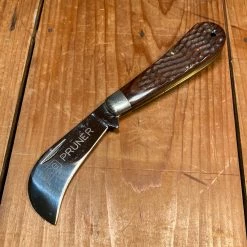 Bernal Cutlery Vintage Pocket ACE Pruner Jack Carbon Steel Pakka 1970’s/80’s