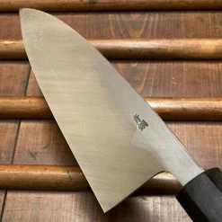 Hitohira Kikuchiyo Manzo 180mm Deba Aogami 2 Ho Wood W/ Saya