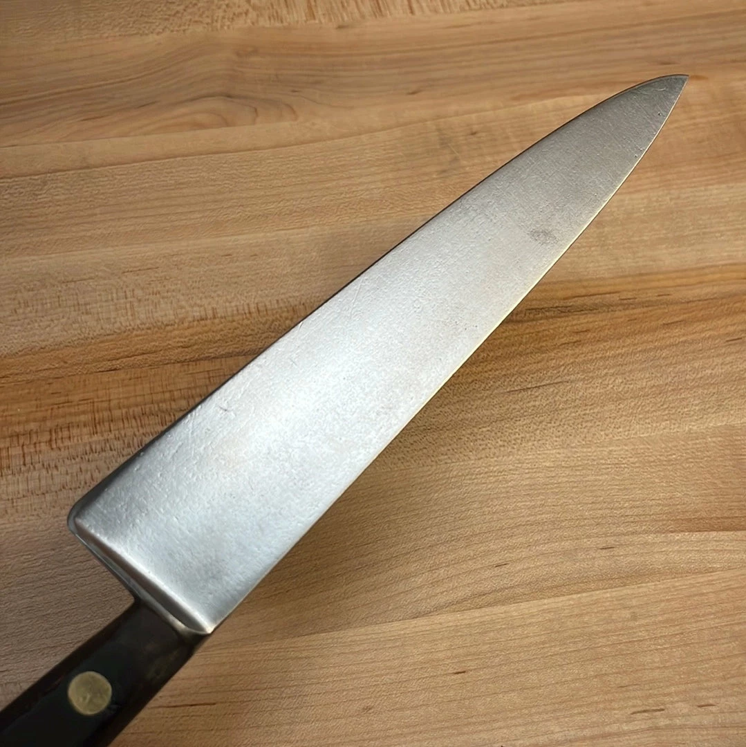 Bernal Cutlery Sabatier (Professional?) Canadian Style 20cm Chef Knife Carbon Steel 1950's-70's The Vault
