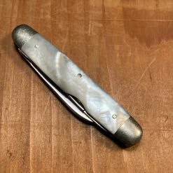 Bernal Cutlery Geo Wostenholm IXL 3” Pen Knife Stainless Pearl 1930-71 The Vault