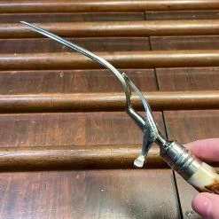 Bernal Cutlery Bear Brand Carving Set Stainless & Stag 1930's-50's