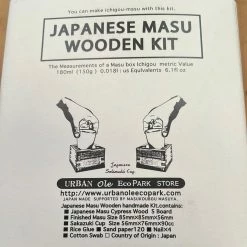 Urban Ole Ecopark Carving | Whittling | Craft Masu Box Handmade Kit