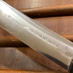 Bernal Cutlery J.A. Henckels 10” Scimitar Carbon Steel 48-10” 1950’s Solingen VGC