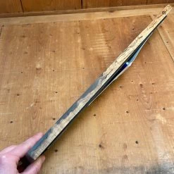 Knife En Place Harmony Spalted Curly Maple With Translucent Black Epoxy - 19.5x3.125