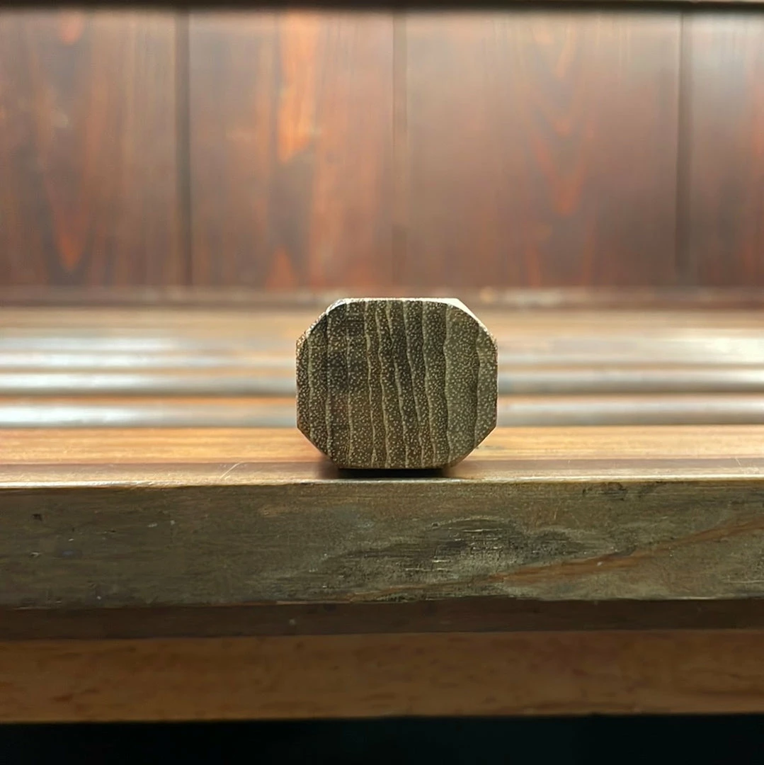 H&K Hatsukokoro Kumokage 180mm Bunka Aogami 2 Kurouchi Carbon Damascus Oct Teak Horn