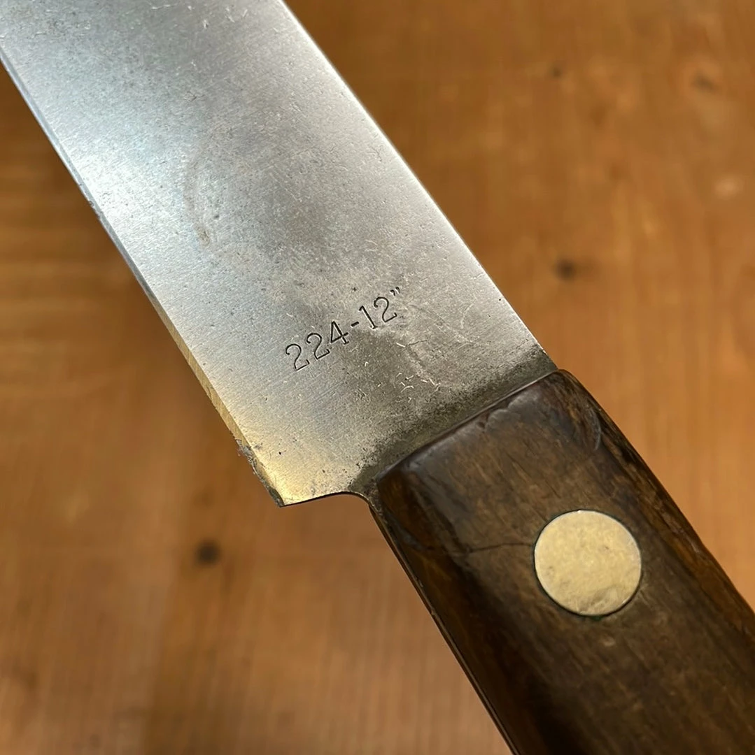 Bernal Cutlery J A Henckels Carbon Steel Roast Slicer Solingen Germany 1950's