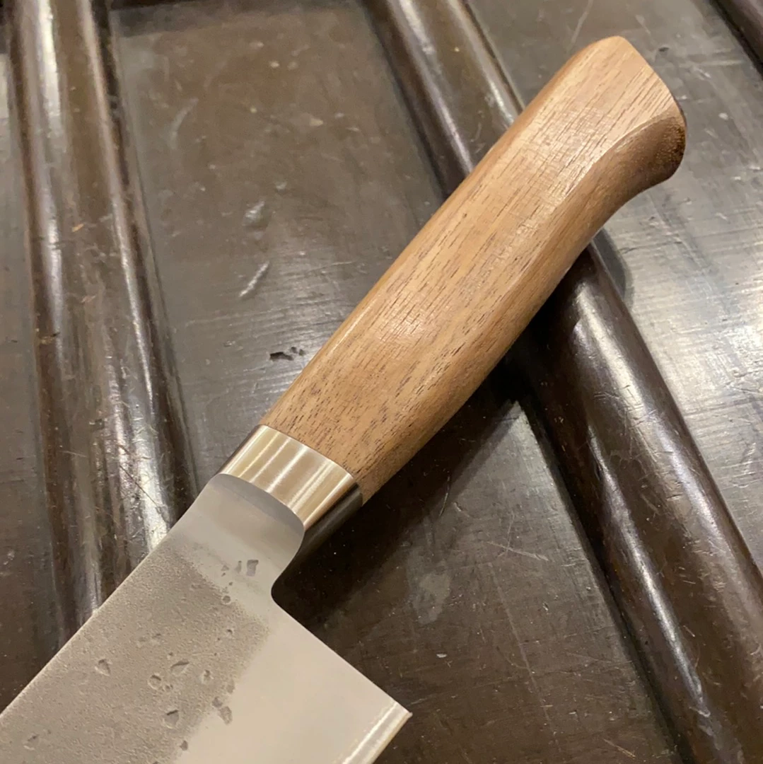 Hitohira TD 210mm Gyuto Stainless Clad Aogami 2 Nashiji Western