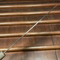 Hitohira Togashi 240mm Kiritsuke Gyuto Stainless Clad Shirogami 1 Taihei Macasser Ebony & Horn