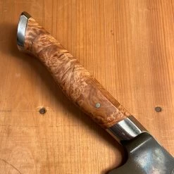 Steelport Knife Co. Steelport 10” Slicer 52100 Carbon Steel Stabilized Maple