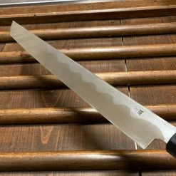 Hitohira Kikuchiyo Manzo 300mm Sakimaru Takobiki Aogami 2 Ho Wood W/ Saya