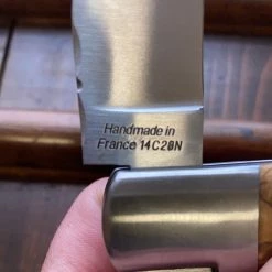 Fontenille Pataud'Laguiole Gentleman' 10.5cm - Stabilized Poplar Burl Lockback