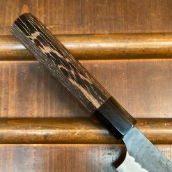 H&K Nigara Hamono SG2 150mm Petty Kurouchi Tsuchime Wenge Handle