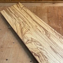 Knife En Place Heritage Quartersawn Zebrawood With Black Walnut - 19.25x4.75