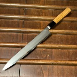 H&K Myojin Naohito 255mm Sujihiki SG2 Stainless Kasumi Teak