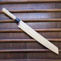 Sakai Kikumori 'Choyo' 300mm Kiritsuke Yanagi - Aogami 1 - W/ Saya