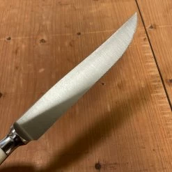 Eichenlaub Tableware Eichenlaub Forged Tableware - Steak Knife Table Length-'Light And Shade' Polished - Set Of 6