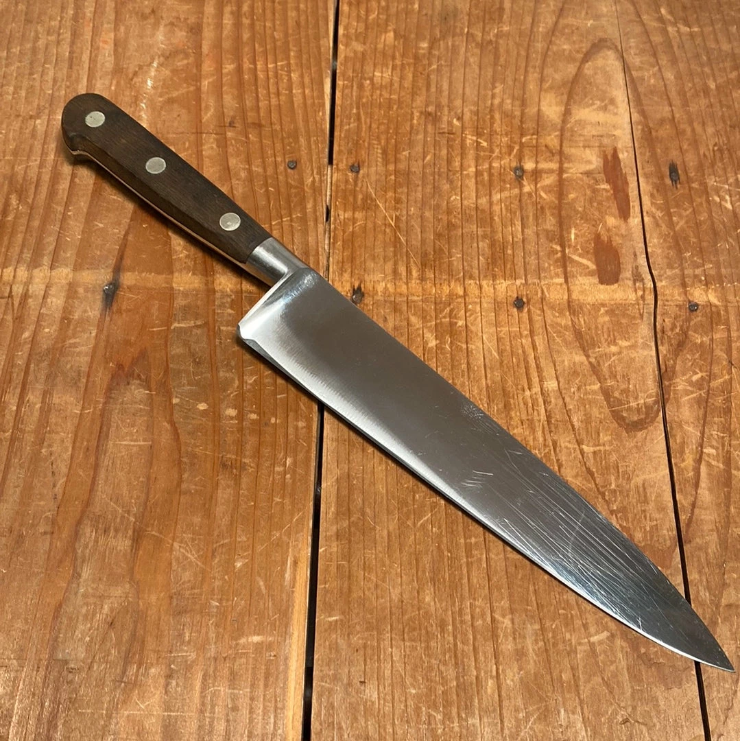 Bernal Cutlery The Vault Sabatier Trumpet / Ancien Maison 7.5โ Chef Knife Stainless France 1950โs