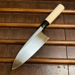 Maruyoshi Takehiro 165mm Deba Iron & SK Carbon Tool Steel PC Poplar