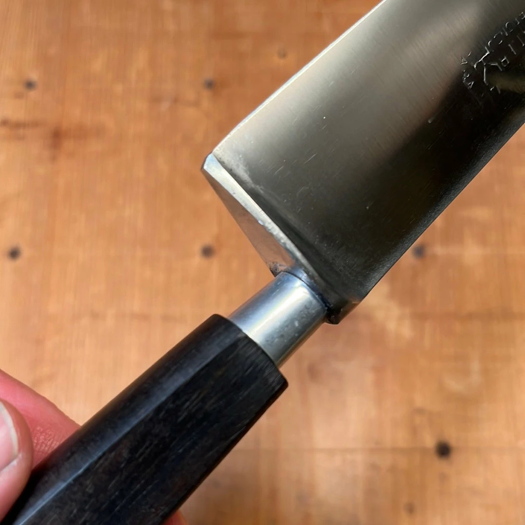K Sabatier New Old Stock Nogent / Cuisine Massive 13" Slicer Carbon Steel Ebony Handle